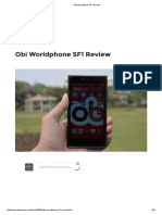 Obi Worldphone SF1 Review