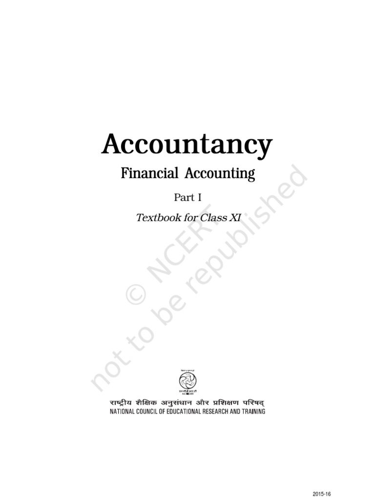 Financial Accounting I | PDF | Expense | Debits And Credits
