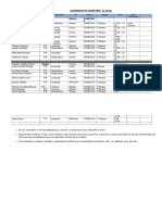 Calendario de Acompañamiento Octubre