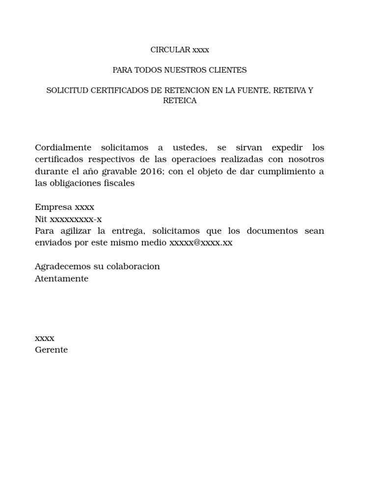 Solicitud de Certificados Tributarios | PDF | Finanzas y dinero