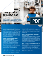FRANEO 800 Article An Appetizing New Product FRANO800 OMICRON Magazine 2015 ENU