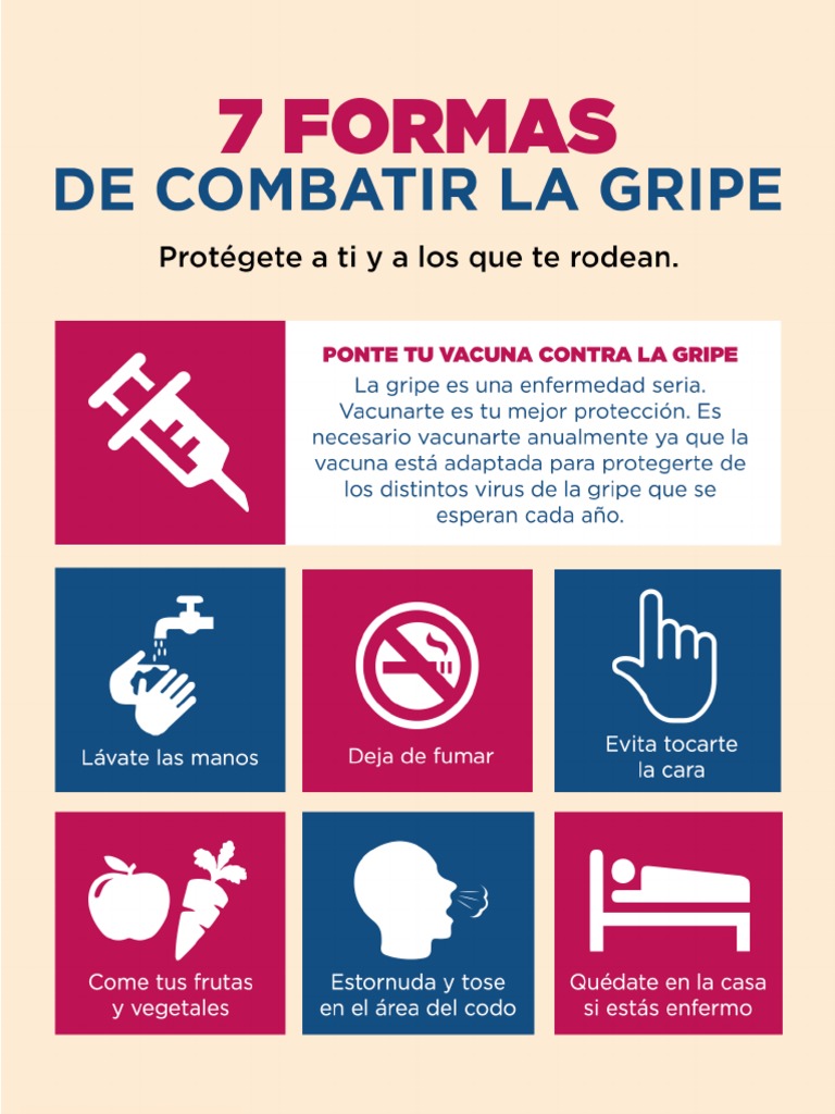 Prevencion Gripe Pdf Bienestar Medicina
