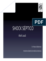 Objetivos y tratamiento del shock séptico
