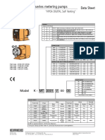 "KMS DIGITAL" Series Metering Pumps: Data Sheet