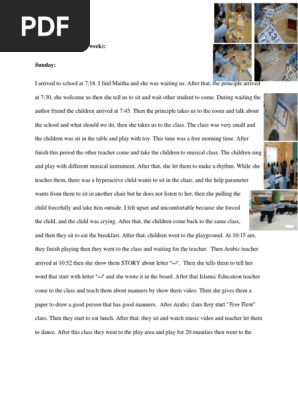 weekly journal
