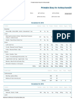 Printable Nutrition Report For Ashleychand20