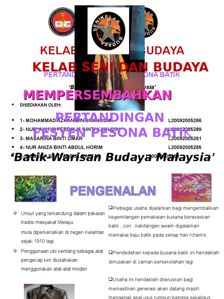 Ppt Budaya Seni