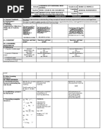 Gen Math HUMMS Daily Lesson Log