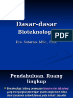 Dasar-dasar Bioteknologi (1)