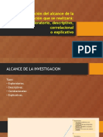 Alcance de La Investigacion