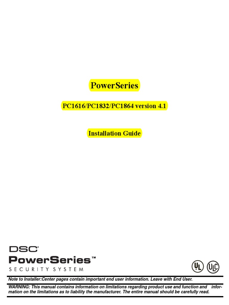 DSC Manual 1832 g4s BCP | PDF | Electrical Wiring | Mains Electricity