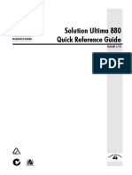 Bosch Solution 880 Ultima Operators Manual