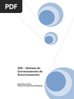 Sistema de Gerenciamento de Estacionamento - Documentação