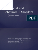 emotional and behavioral disorders pp