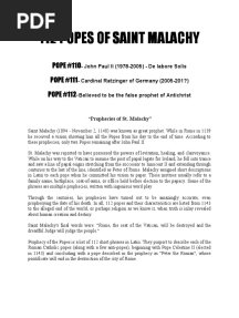 112 Popes of Saint Malachy PDF