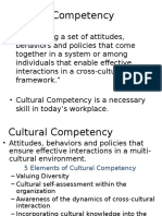 What is Cultural Competency