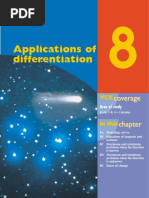 Ch 8 Applications of Differentiation Text
