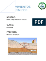 Geologia Movimientos Sismicos