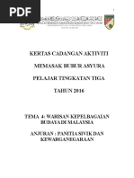 Kertas Kerja Bubur Asyura