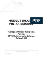 Soalan Percubaan Sejarah p1 & p3 2016