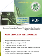 User Manual Menu Cerol Baru-Revisi 01