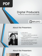 convergence presentation - digital producers