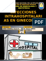 Control de Infecciones Intrahospitalarias en Ginecología Daniel Cruz - Puno