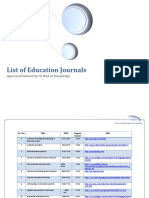 Education Journals Indexed in ISI Web of Knowledge.pdf