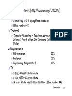 Computer Networking Course Overview