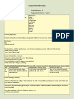 Lesson Plan Template: (5 Minute)