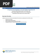 Terpineol From Hydration of Crude Sulfate Turpentine Oil