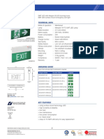 ESMW510RM-ESMW5100 (Emergency Exit Light)