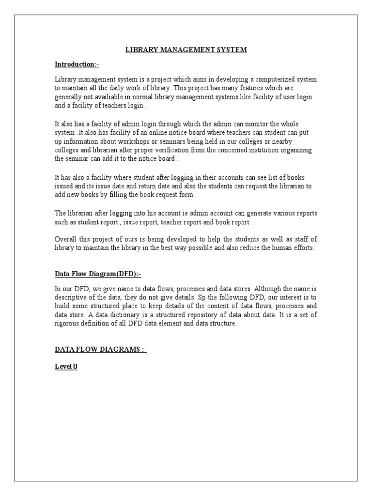 Library Management System Introduction | PDF