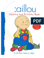 Caillou - Coloring and Activity Book