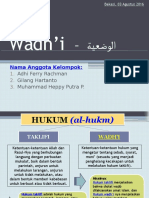 Hukum Wadh'i