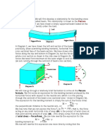 The Bending Stress Flexure Formula: Formula. We First Write An Expression For The Bending Moment Produced by The