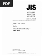 Jis.g.3507.2.e.2005 Carbon Steel for Cold Heading Part 2 Wires