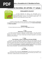 Regulamento CNL Fase Escola - EBS de S. Martinho do Porto