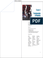 Fundamentals of Robotics: Chapter Topics