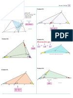 Geometri problems involving triangles, circles and their properties