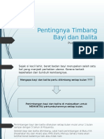 Timbang Bayi Balita