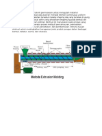 Metode Pemrosesan Polimer Extrusion