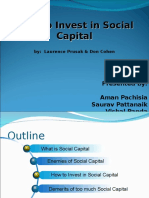 How To Invest in Social Capital