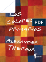 Los Colores Primarios - Azul, de Alexander Theroux