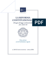 riforma costituzione 2016