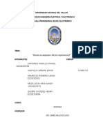 Diseño de adaptador λ/4 para impedancia de carga de 90Ω a 3GHz