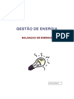 Balanços de energia: Metodologia e exemplos