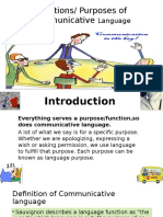 Communicative Language Powerpoint