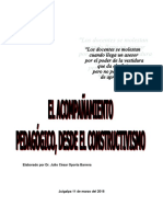 Acompañamiento Pedagógico en El Aula de Clase Desde La Óptica Del Constructivismo PDF