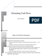 Estimating Cash Flows: DCF Valuation